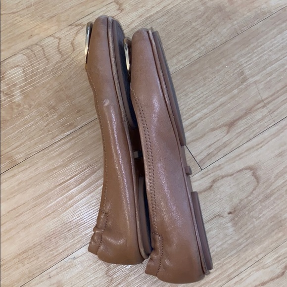 Tory Burch Minnie Flats, size 5.5, Tan - Picture 4 of 8